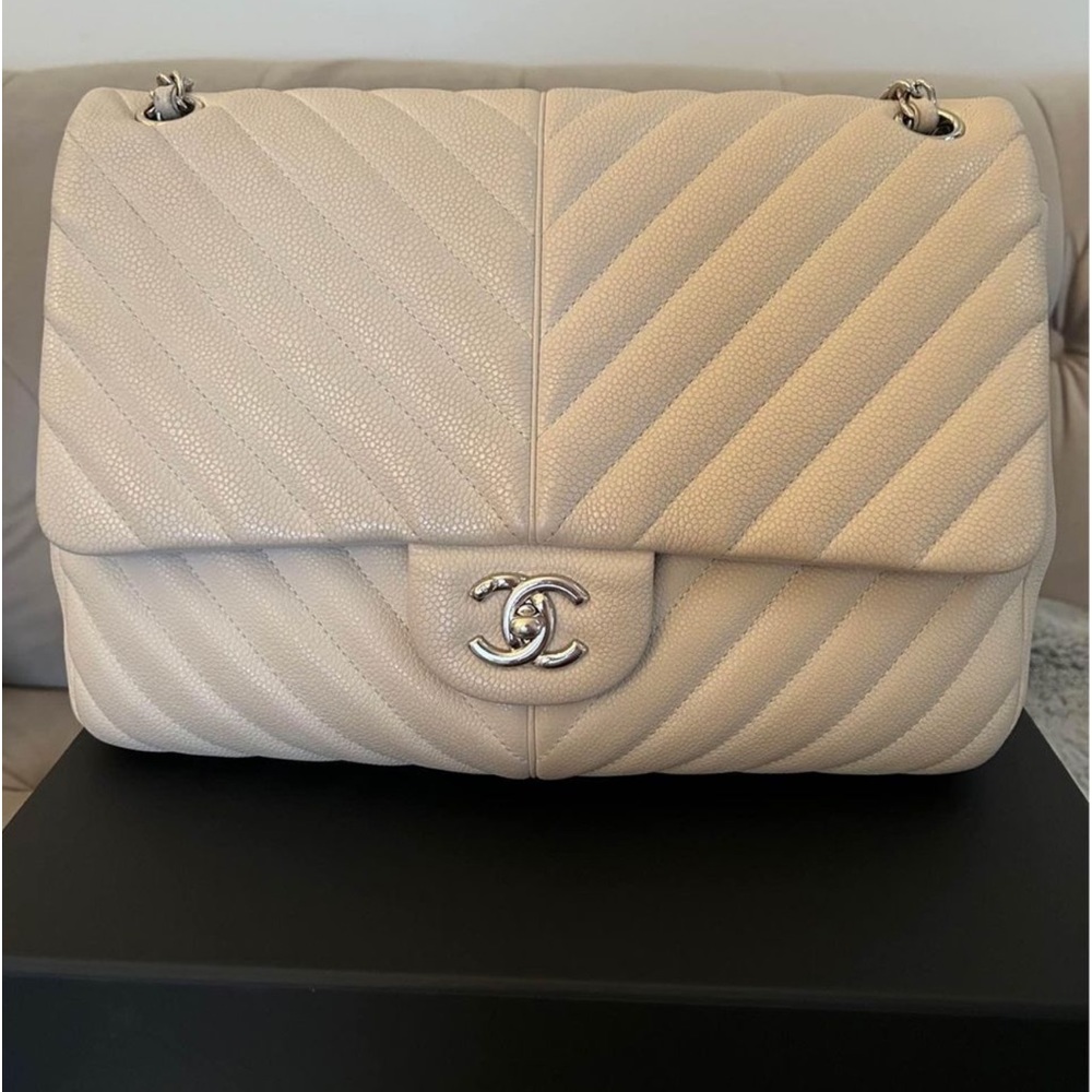 Authentic Chanel flap bag